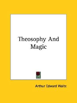 portada theosophy and magic (in English)
