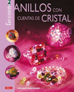anillos con cuentas de cristal/ rings with cristal beads