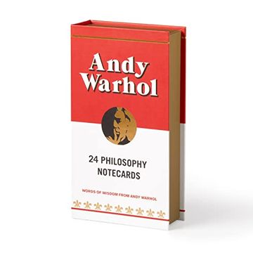 portada Andy Warhol Philosophy Correspondence Cards (en Inglés)