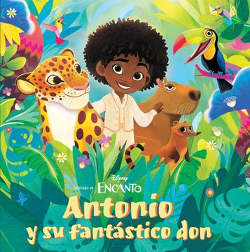 portada Disney Encanto: Antonio's Amazing Gift Paperback Spanish Edition