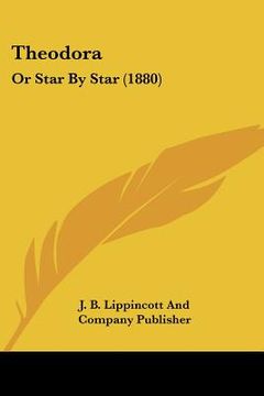 portada theodora: or star by star (1880) (en Inglés)