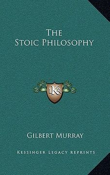 portada the stoic philosophy (en Inglés)