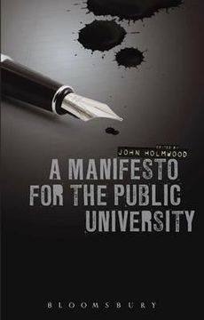 portada a manifesto for the public university (en Inglés)