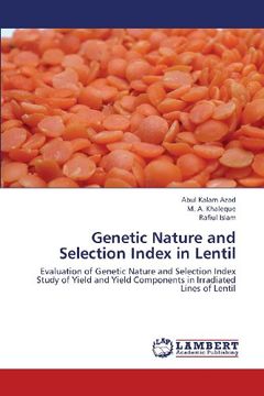 portada Genetic Nature and Selection Index in Lentil
