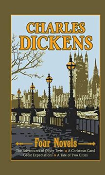 portada Charles Dickens: Four Novels (Leather-Bound Classics) (en Inglés)