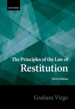 portada Principles of the law of Restitution (en Inglés)
