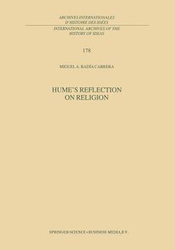 portada Hume's Reflection on Religion (in English)