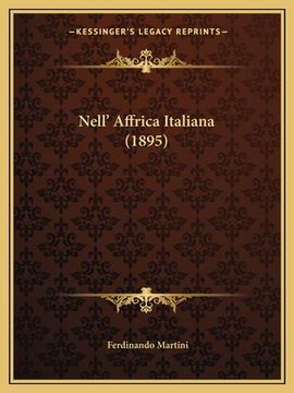 portada Nell' Affrica Italiana (1895) (en Italiano)