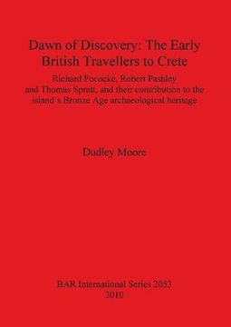 portada dawn of discovery: the early british travellers to crete