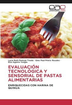 portada Evaluación Tecnológica y Sensorial de Pastas Alimentarias (in Spanish)