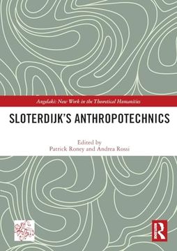 portada Sloterdijk's Anthropotechnics (en Inglés)