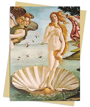 portada Sandro Botticelli: The Birth of Venus Greeting Card Pack: Pack of 6 (Greeting Cards) (en Inglés)
