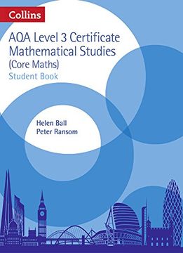 portada Collins Aqa Core Maths: Level 3 Mathematical Studies Student Book (en Inglés)