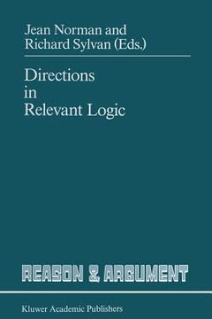 portada Directions in Relevant Logic (in English)