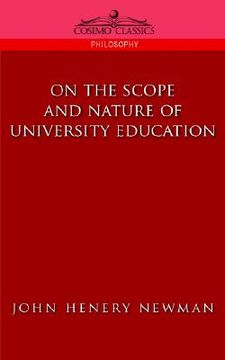 portada on the scope of university education