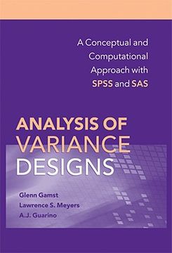 portada Analysis of Variance Designs Hardback: A Conceptual and Computational Approach With Spss and sas 