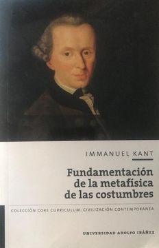 portada Fundamentación Para una Metafísica de las Costumbres (in Spanish)