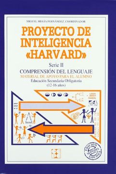 portada Proyecto de Inteligencia Harvard: Serie ii, Comprensión del Lenguaje 2. 8
