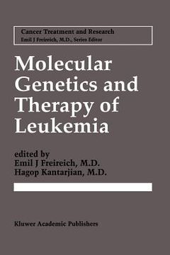 portada molecular genetics and therapy of leukemia (en Inglés)