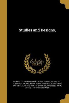 portada Studies and Designs, (en Inglés)