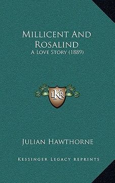 portada millicent and rosalind: a love story (1889) (en Inglés)