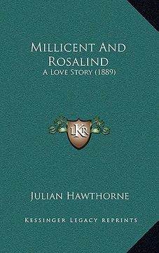 portada millicent and rosalind: a love story (1889) (in English)