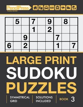 portada Large Print Sudoku Puzzles (Hard puzzles), (Book 3) (en Inglés)
