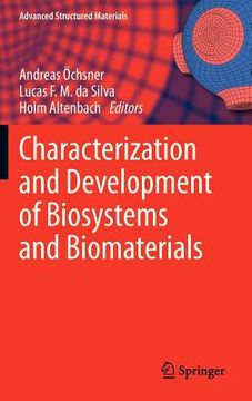 portada characterization and development of biosystems and biomaterials