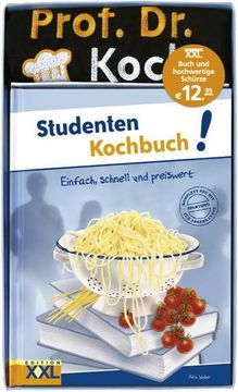 portada Studenten Kochbuch! Mit Schürze (en Alemán)