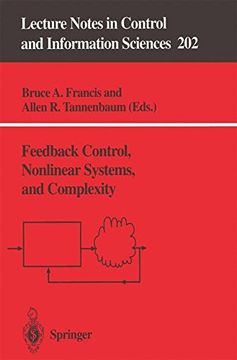 portada feedback control, nonlinear systems, and complexity (en Inglés)