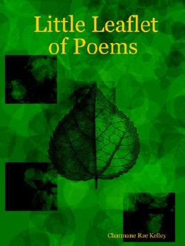 portada little leaflet of poems (en Inglés)