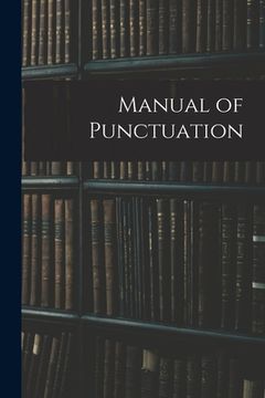 portada Manual of Punctuation (en Inglés)
