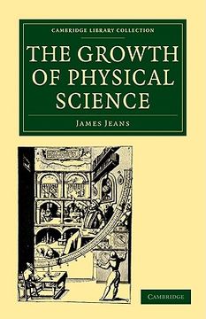 portada The Growth of Physical Science Paperback (Cambridge Library Collection - Physical Sciences) (en Inglés)