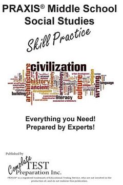 portada PRAXIS Middle School Social Studies Skill Practice (en Inglés)