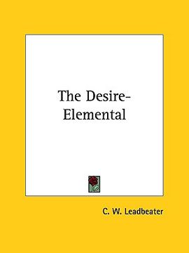 portada the desire-elemental (in English)