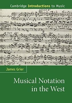 portada Musical Notation in the West (Cambridge Introductions to Music) (en Inglés)