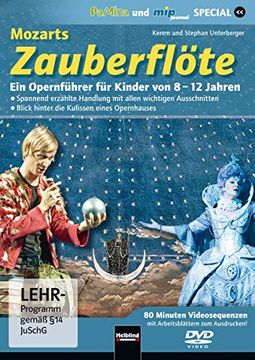portada Mozarts Zauberflöte. Dvd: Ein Opernführer für Kinder von 8-12 Jahren.