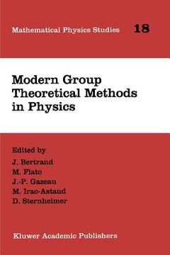 portada modern group theoretical methods in physics (en Inglés)