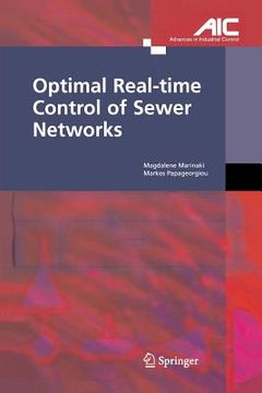 portada Optimal Real-Time Control of Sewer Networks (en Inglés)