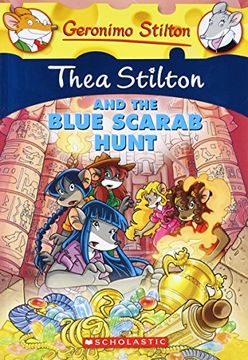 portada Thea Stilton and the Blue Scarab Hunt (Thea Stilton #11): A Geronimo Stilton Adventure (en Inglés)