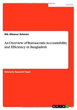 portada An Overview of Bureaucratic Accountability and Efficiency in Bangladesh