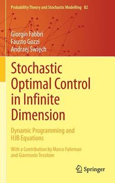 portada Stochastic Optimal Control in Infinite Dimensions (en Inglés)