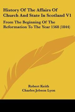 portada history of the affairs of church and sta