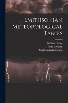 portada Smithsonian Meteorological Tables (en Inglés)