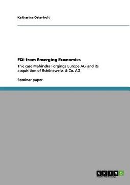 portada fdi from emerging economies (en Inglés)