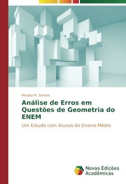 portada Análise de Erros em Questões de Geometria do ENEM: Um Estudo com Alunos do Ensino Médio (Portuguese Edition)
