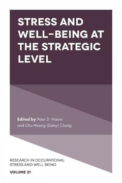 portada Stress and Well-Being at the Strategic Level (Research in Occupational Stress and Well Being, 21) (in English)