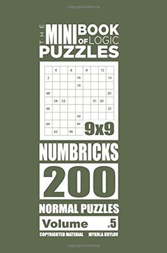 portada The Mini Book of Logic Puzzles - Numbricks 200 Normal (Volume 5)