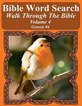 portada Bible Word Search Walk Through the Bible Volume 4: Genesis #4 Extra Large Print (in English)