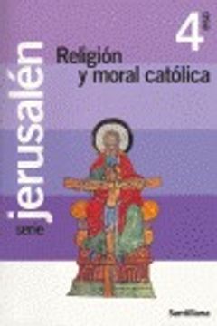 portada Proyecto Jerusalén, religión y moral católica, 4 ESO